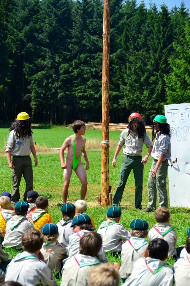 Sint-Martinus den XIIde - Kamp Curfoz 2013 bezoekdag
